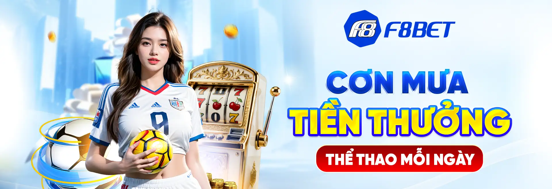 Banner chuyên mục casino live, slot và bắn cá tại F8Bet